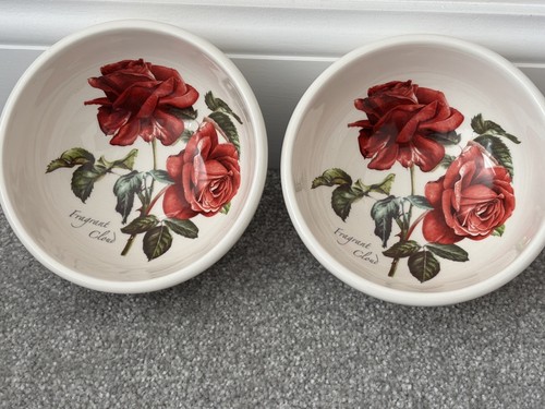 Pair portmeirion botanic roses - pair,