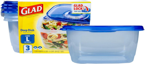 Glad gladware deep dish food - gladware,