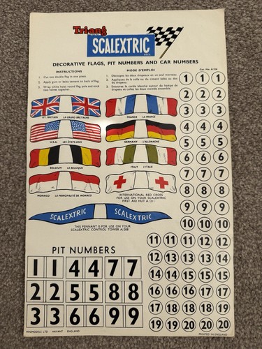 Scalextric tri ang original - scalextric,