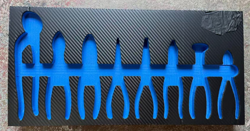 Tool bed foam tray for - tool,