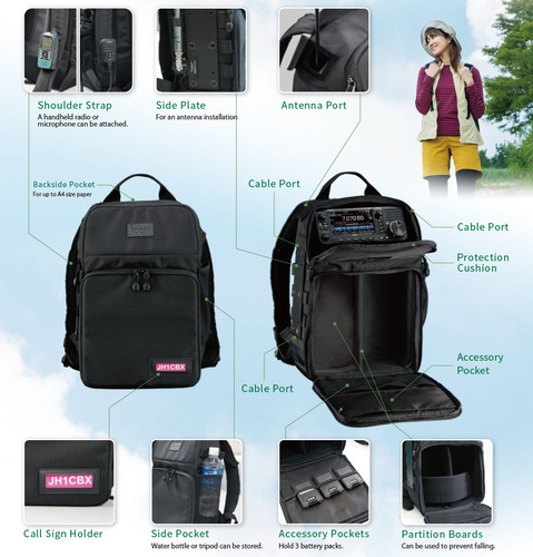 Icom 192 utility backpack - icom,