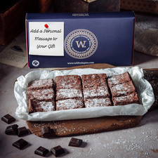 Chocolate Brownies 12 Gooey Belgian Delights in a Gift Ready Letterbox Style Box