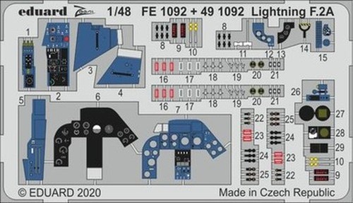 Eduard fe1092 lightning - eduard,