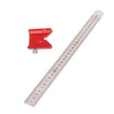 45/90Angle Steel Ruler