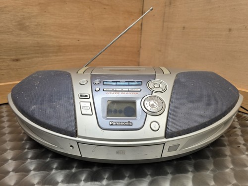 Silver panasonic portable - panasonic, cd