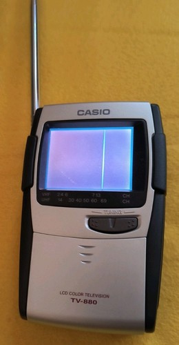Handheld vintage casio - tv,