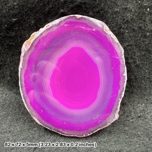 Agate slice crystal specimen - crystal,