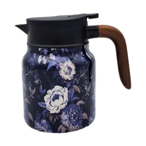 Vacuum kettle floral teapot - floral,