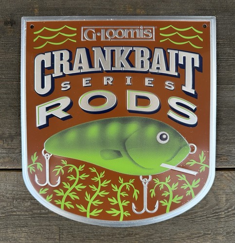 Loomis metal sign crankbait - g-loomis,