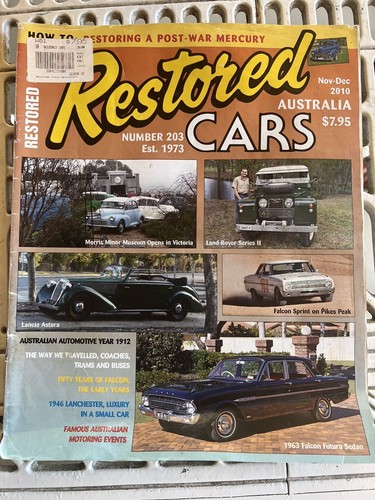 Restored cars issue - restored, 203