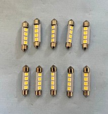 FIT HONDA CAR INTERIOR LIGHT 41MM 4SMD LED 5050 FESTOON XENON BULB ERROR FREE