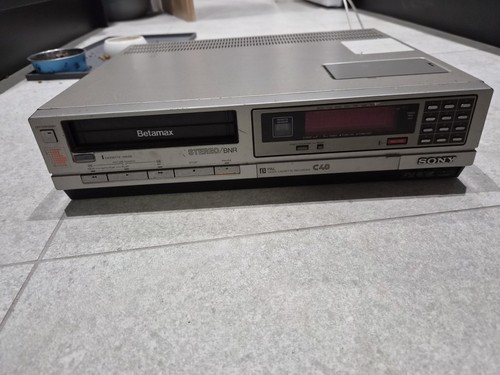 Vintage sony betamax video - vintage,