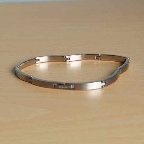 Boccia titanium bangle - titanium,