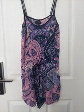 ladies shorts jumpsuit from river island size 12