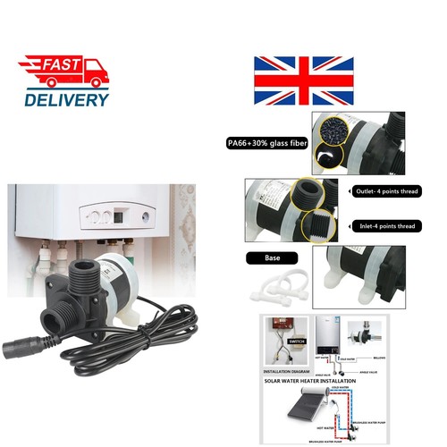 Heating pump brushless solar - heating,
