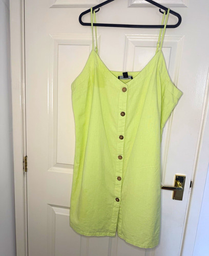 Primark light green shift - green, mini