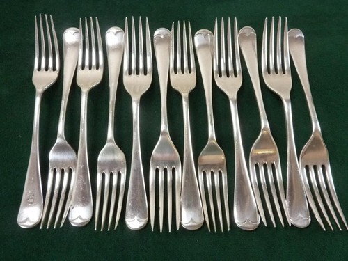 Vintage epns silver plated - 12,