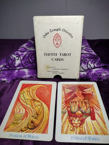 Thoth tarot crowley - crowley, box