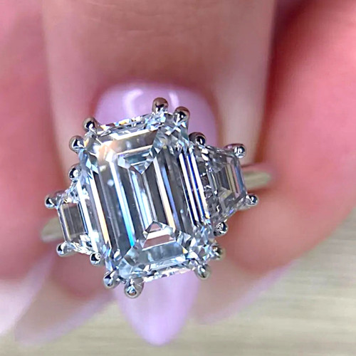 Emerald cut igi - ct,