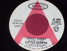 Little Giants:  Crazy Daisy  orig rare Radio Promo  7"   EX