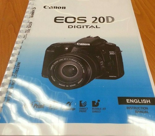 Canon eos 20d and - 20d, 20da