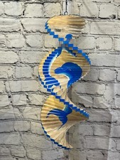 40cm Blue Dolphin Wind Spinner