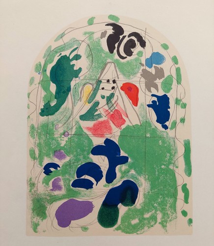 Marc chagall lithograph tribu - marc,