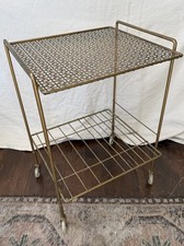 Vintage Mid-Century Brass Bar