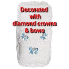 Footmuff Broderie Anglaise Big