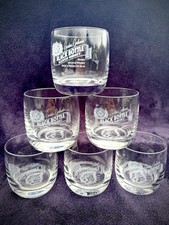 6 x Black Bottle Scotch Whisky Gordon Graham's Whisky Glasses Heart of Islay