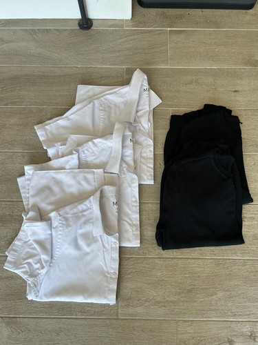 Short sleeved white easy - short,