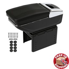 Armrest Storage Box Dual Layer