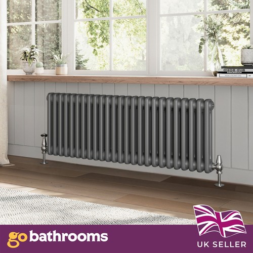 Grey double radiator - double,