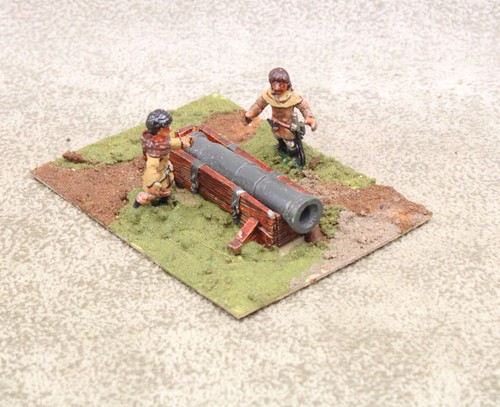 28mm medieval metal cannon - 28mm,