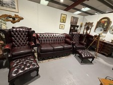 Oxblood Leather Chesterfield