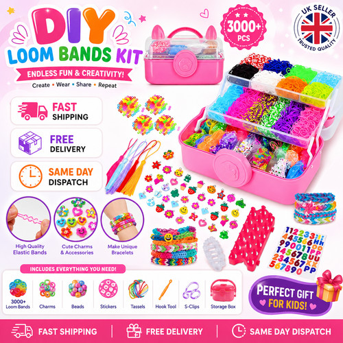 17000 loom bands kit 30 - loom,