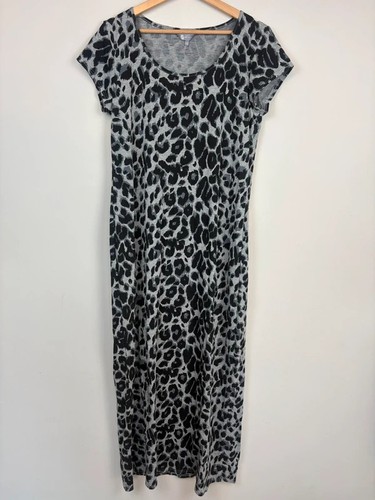Mia moda grey black animal - black,