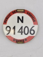 PSV Driver Badge Metropolitan
