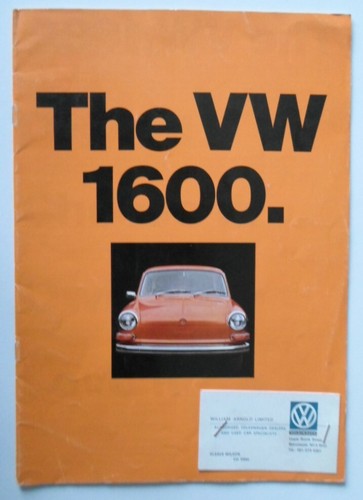 Volkswagen 1600 range orig - volkswagen,