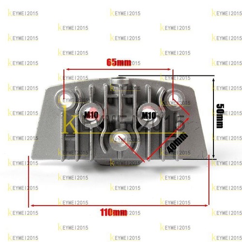 New 65mm oil cooler adapter - new,