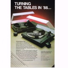 1988 Ariston Acoustics  Q Deck