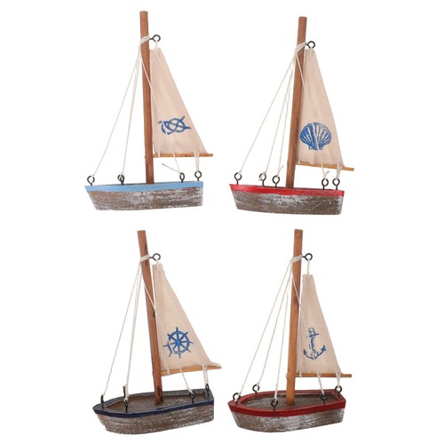 4pcs mini decorative wooden - 4pcs,