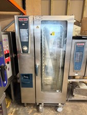 Rational 20 grid self cooking 5 senses nat gas combi oven with trolley