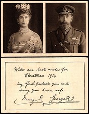 1914 King George V Queen Mary