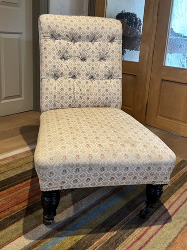 Victorian nursing chair small - nursing,