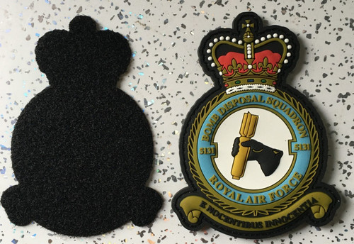 Raf bomb disposal patch - bomb, royal