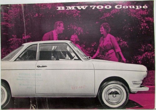 1960 bmw 700 coupe - and,