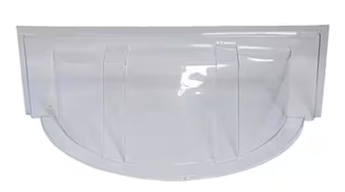 Window well cover 39x17 round - window,