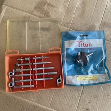 VINTAGE SEARS CRAFTSMAN ROUTER 15 PC. COMPLETE WITH CASE