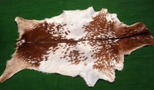 Luxury Goat hide Rug Hair on